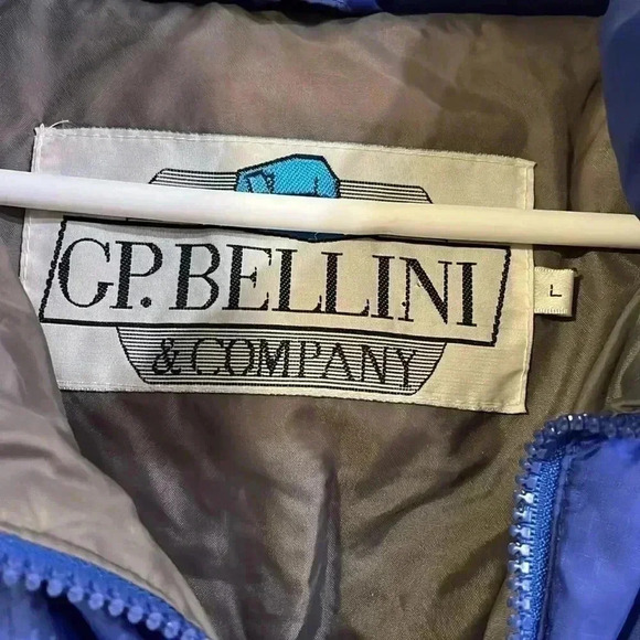 [L]VTG GP Bellini&Company Men 80%Down 20 Feather Super Puff  Winter Jacket-EUC - Picture 2 of 7